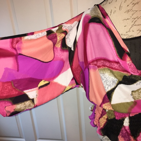 Multicolored blouse - Picture 3 of 5